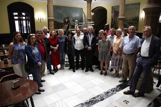 OURENSE. 25.09.2016 LICEO, REUNIîN DE GRUPO DE TRABAJO CONGRESO PEN CLUB. FOTO: MIGUEL ANGEL